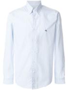 Etro Striped Buttondown Shirt - Blue