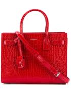 Saint Laurent Baby Sac De Jour Tote Bag - Red
