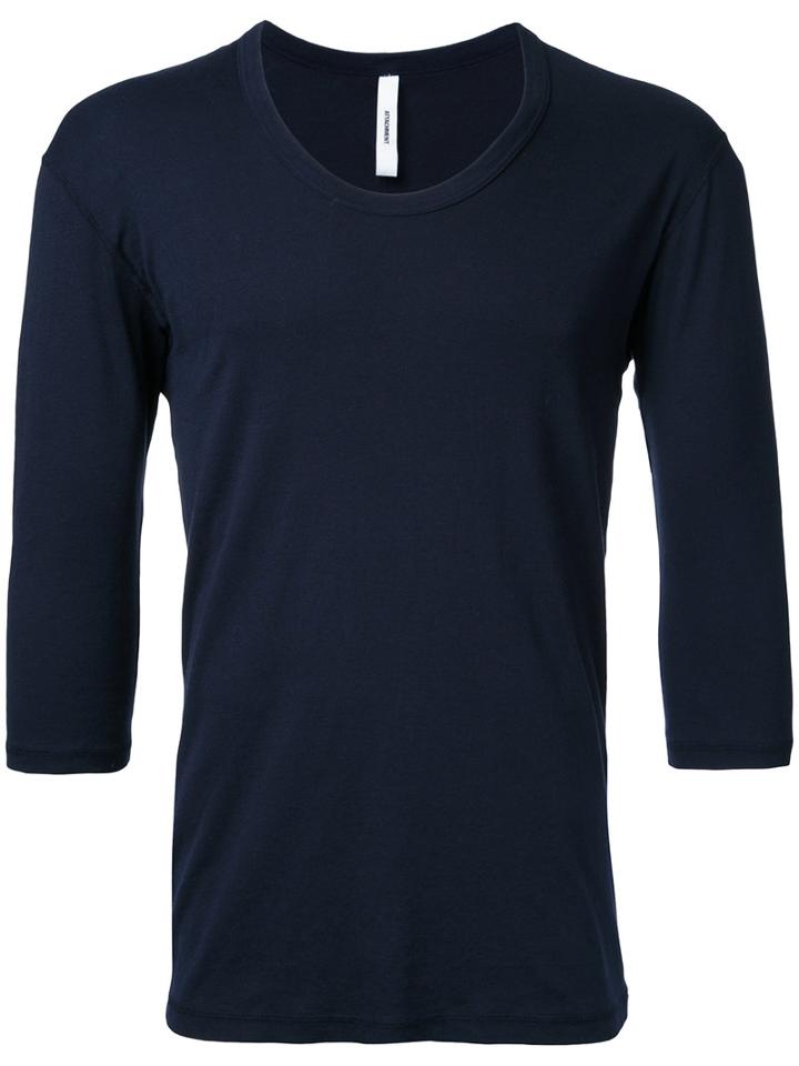 Attachment - Classic Top - Men - Cotton - 2, Blue, Cotton