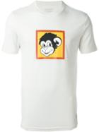 Paul Smith Jeans Monkey Print T-shirt, Men's, Size: L, White, Cotton