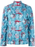 F.r.s For Restless Sleepers - Giapeto Jacket - Women - Silk - M, Women's, Blue, Silk