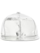 Junya Watanabe Comme Des Garçons - Metallic (grey) Cap - Unisex - Artificial Leather - One Size, Artificial Leather