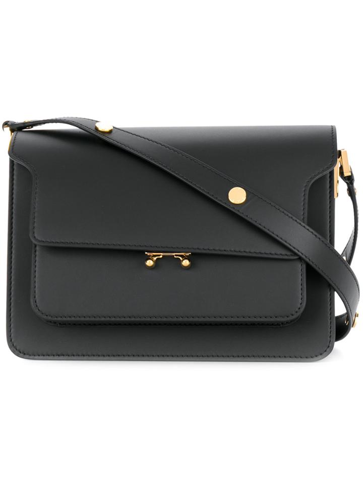 Marni Small Trunk Shoulder Bag - Black
