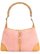 Gucci Vintage Zipped Shoulder Bag - Pink & Purple