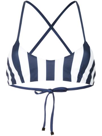 Fella Striped Bruce Lee Bikini Top - Multicolour