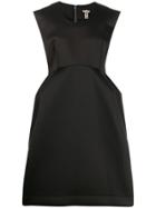 Comme Des Garçons Oversized Structured Dress - Black