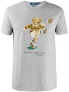 Polo Ralph Lauren Custom Slim Fit Bear T-shirt - Grey