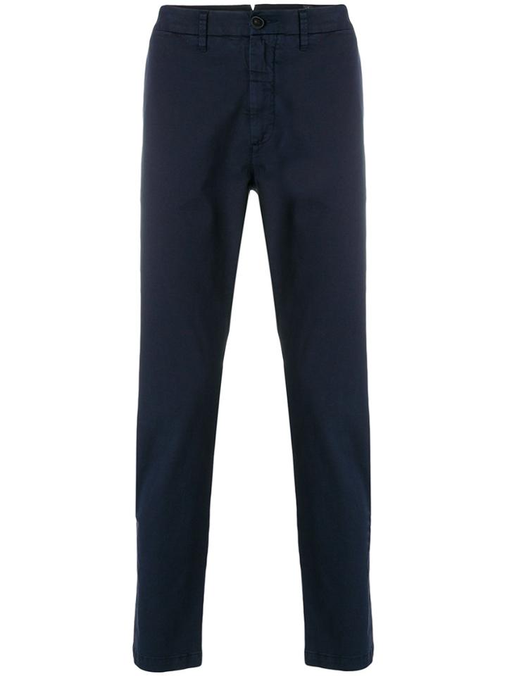 Eleventy Straight-leg Trousers - Blue