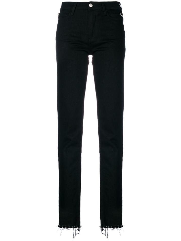 Alyx Embellished Hem Trousers - Black