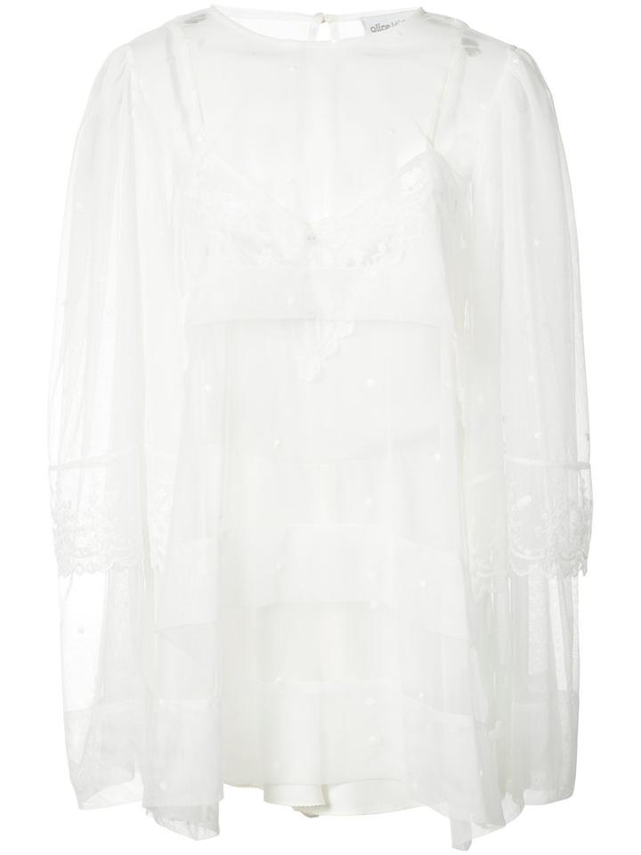 Alice Mccall - Controversy Dress - Women - Polyester - 8, White, Polyester