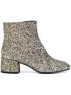 Ash Glittery Ankle Boots - Metallic