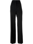 Marni High Waist Tailored Trousers, Women's, Size: 42, Black, Polyester