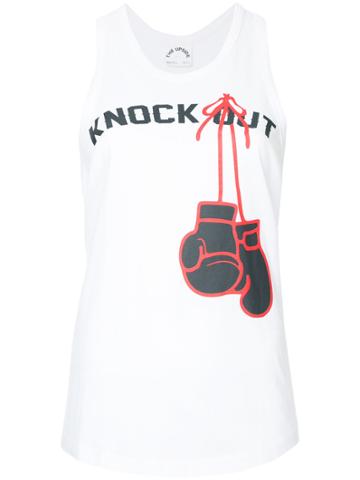 The Upside Knock Out Scoop Tank - White
