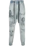 Haculla Felon Dropped Crotch Trousers - Black