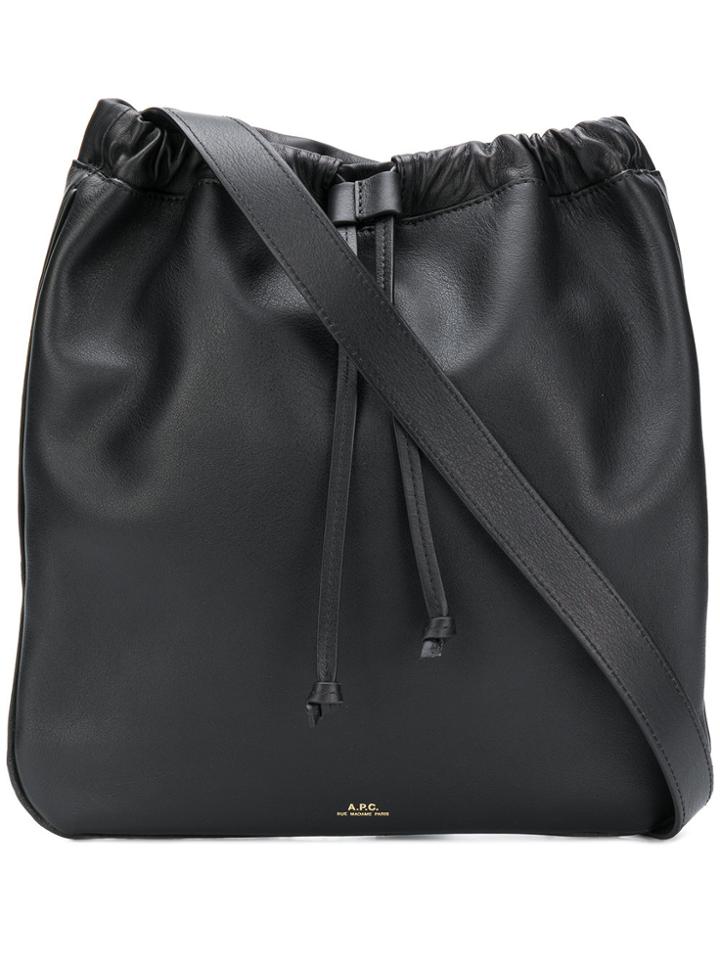 A.p.c. Drawstring Bag - Black