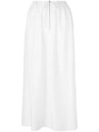 Joseph Midi Full Skirt - White