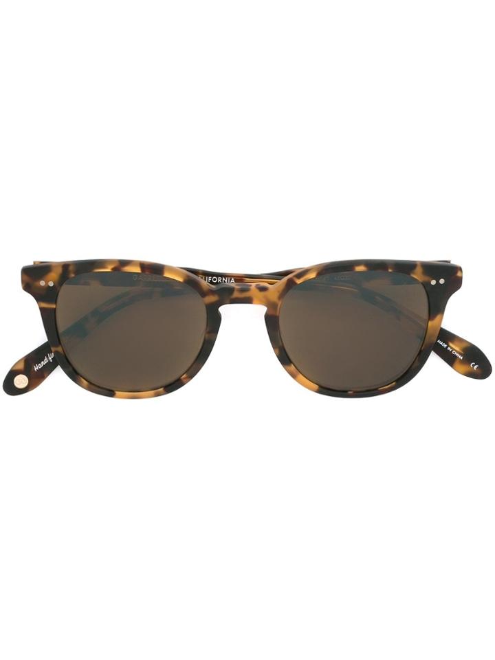 Garrett Leight 'mckinley' Cat Eye Sunglasses - Brown