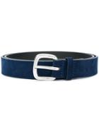 Orciani Classic Buckle Belt - Blue
