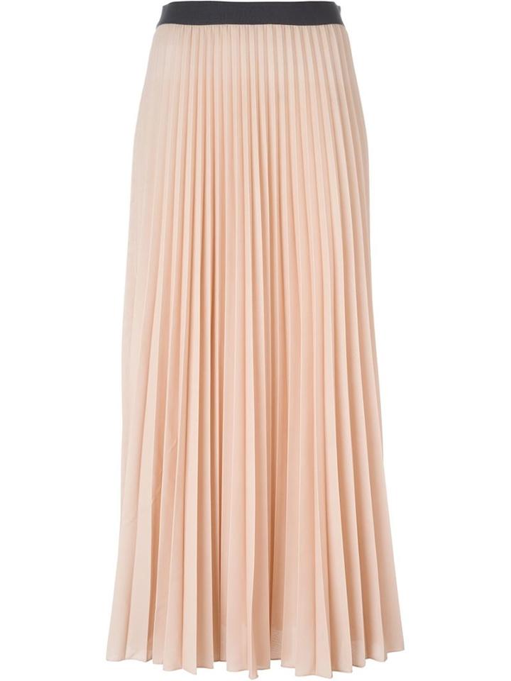 Roberto Collina Long Pleated Skirt