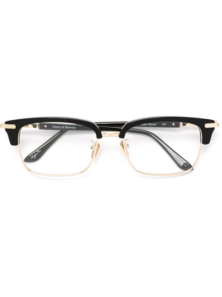 Frency & Mercury 'after Waves' Glasses, Black, Acetate/titanium