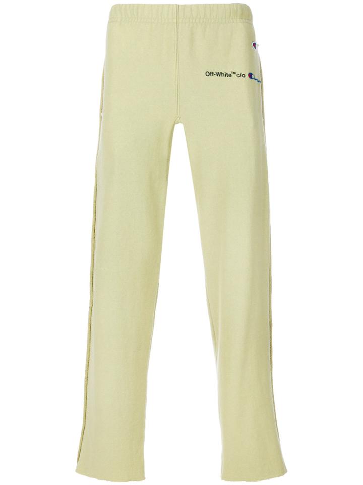 Off-white Champion Tracksuit Bottoms - Green
