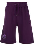 Filling Pieces Drawstring Shorts - Purple