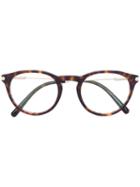 Bulgari - Tortoiseshell Glasses - Men - Acetate/metal - 50, Brown, Acetate/metal