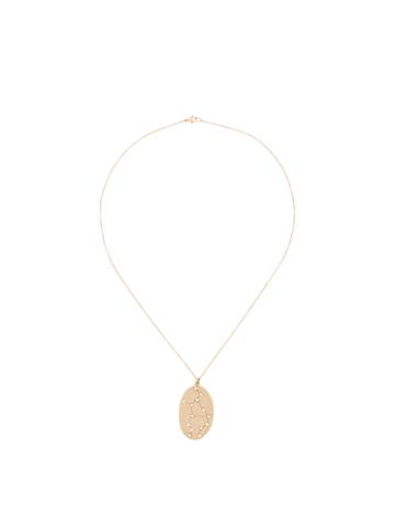Brooke Gregson Diamond Virgo Constellation Necklace - Metallic