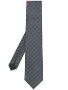 Gucci Gg Pattern Tie - Black