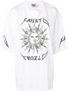 Fausto Puglisi Sun Logo Print T-shirt - White