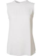 Eileen Fisher Silk Tank, Women's, Size: Large, White, Silk