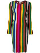 Milly Striped Knit Dress - Multicolour