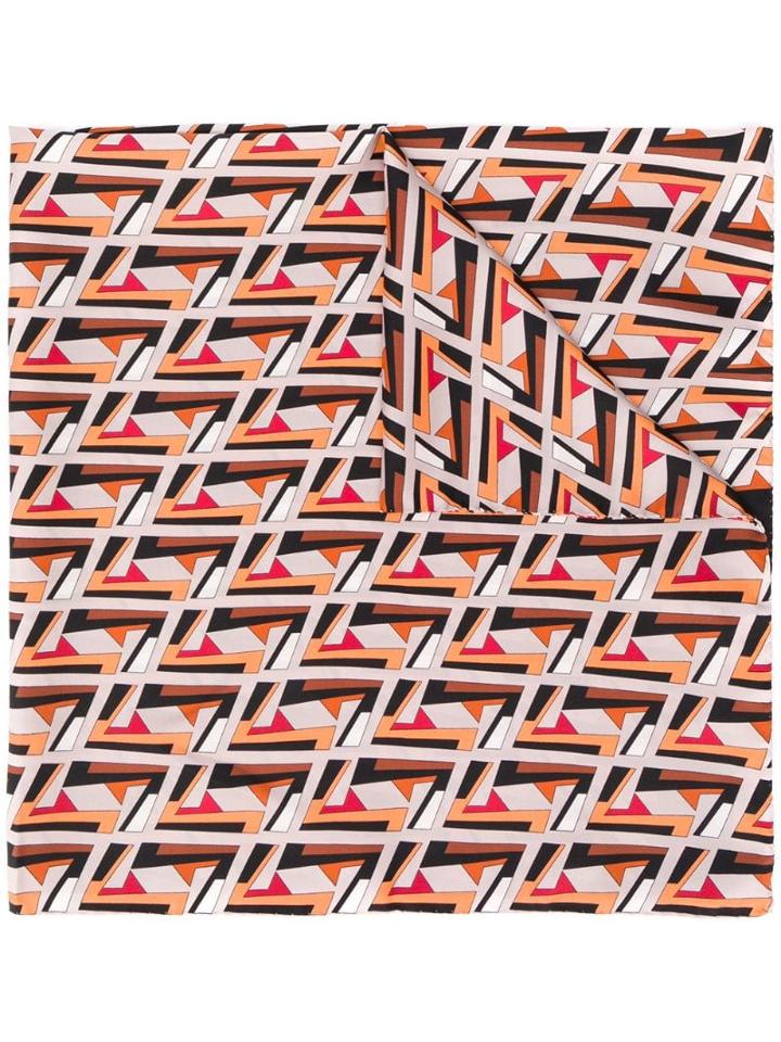 Fendi Fendi Silk - Man - Silk 90x90 - Orange