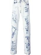 Walter Van Beirendonck Vintage Bleached Jeans, Men's, Size: 31, White