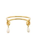 Chanel Vintage Drop Torque Necklace - Metallic