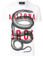 Dsquared2 Snake Print T-shirt - White