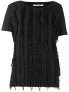 Chalayan Signature Oversized T-shirt, Women's, Size: 44, Black, Cotton