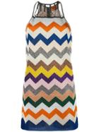 Missoni Zigzag Knit Dress, Women's, Size: 38, Polyester/rayon/viscose
