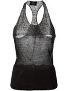 Lost & Found Ria Dunn Thin Tank Top, Women's, Size: Small, Grey, Linen/flax/viscose