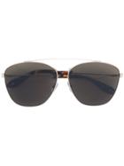 Givenchy Eyewear Square Aviator Sunglasses - Brown