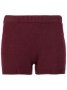 The Row Elastic Waistband Knitted Shorts
