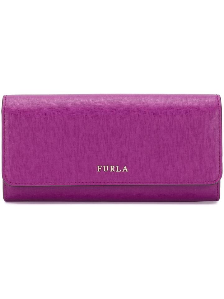 Furla Babylon Bi-fold Wallet - Purple