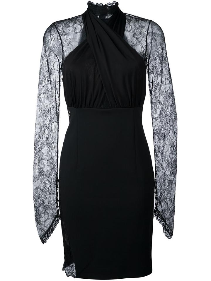 Philipp Plein Lace Panel Dress