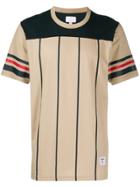 Supreme Pinstripe Football T-shirt - Neutrals