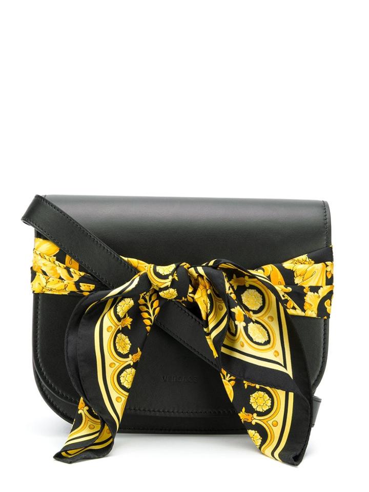 Versace Sash Shoulder Bag - Black