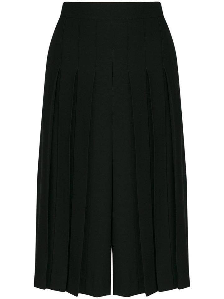 Neil Barrett Pleated Culottes - Black