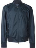 Brioni Checked Bomber Jacket
