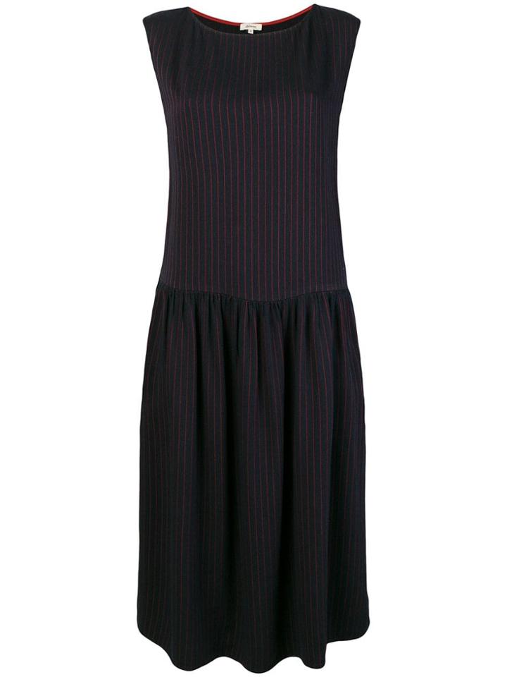 Bellerose Pinstriped Dress - Blue