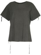Tiger In The Rain Embellished Printed T-shirt - Black