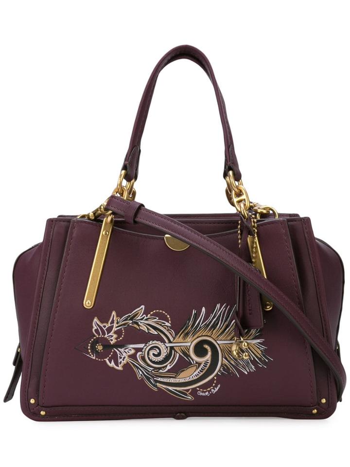 Coach Coach 36914 B4/pm Leather/fur/exotic Skins->leather - Brown